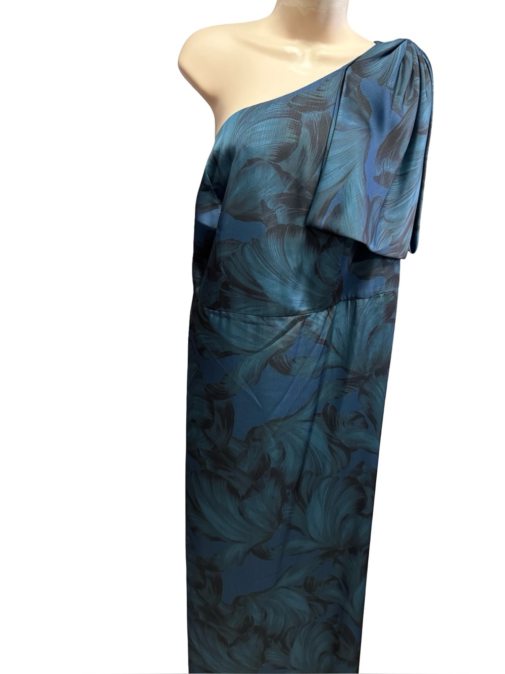 1519 / Sachin & Babi Chelsea One Shoulder on Gown Size 22W NWT